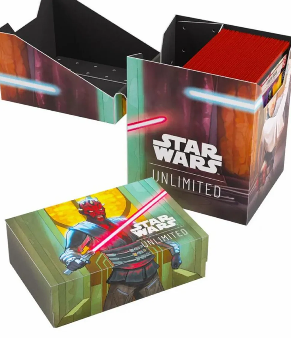 Star Wars: Unlimited - Obi-Wan Kenobi / Darth Maul Soft Crate Deck Box
