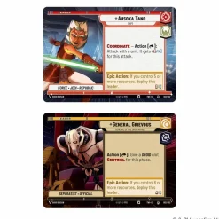 Star Wars Unlimited - Twilight of the Republic Ahsoka Tano & General Grievous Two-Player Starter Deck