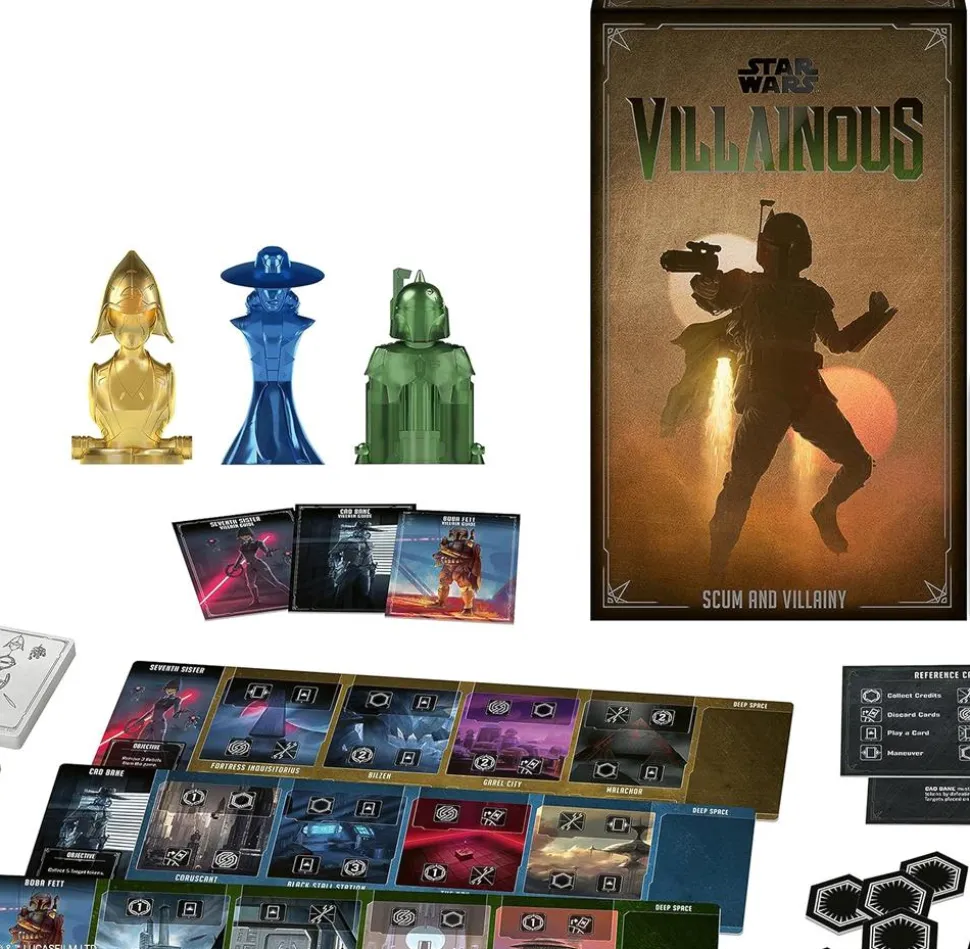 Star Wars Villainous - Scum and Villainy Board Game