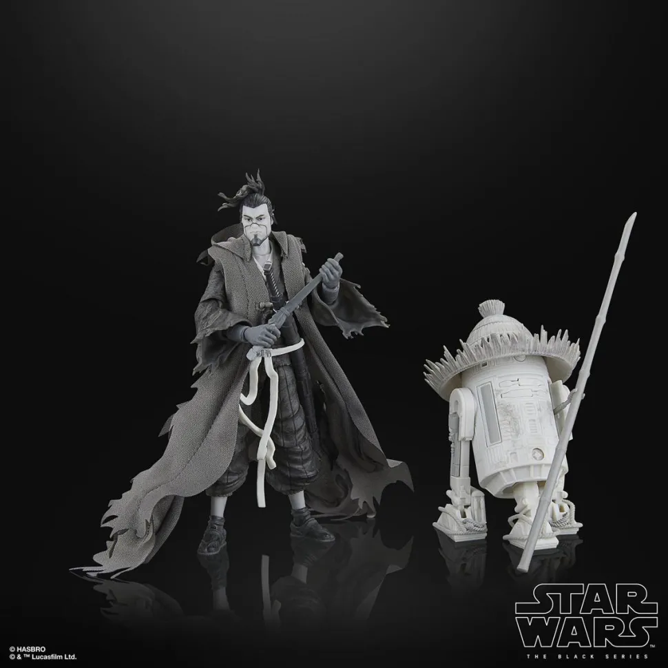 Star Wars: Visions - The Ronin & R5-D56 Black Series 6" Scale Action Figure 2-Pack