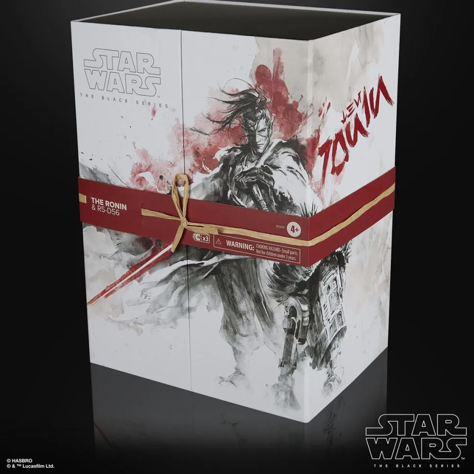 Star Wars: Visions - The Ronin & R5-D56 Black Series 6" Scale Action Figure 2-Pack
