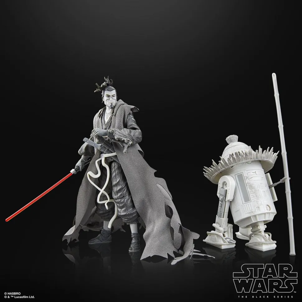 Star Wars: Visions - The Ronin & R5-D56 Black Series 6" Scale Action Figure 2-Pack