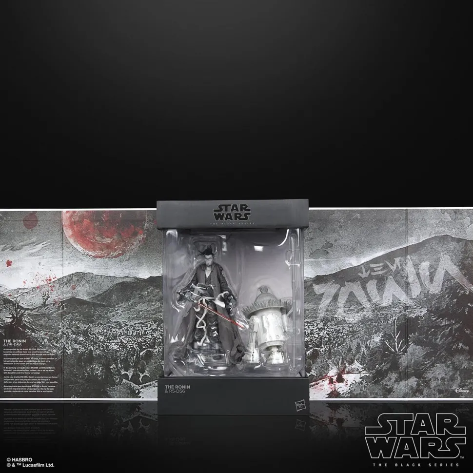 Star Wars: Visions - The Ronin & R5-D56 Black Series 6" Scale Action Figure 2-Pack