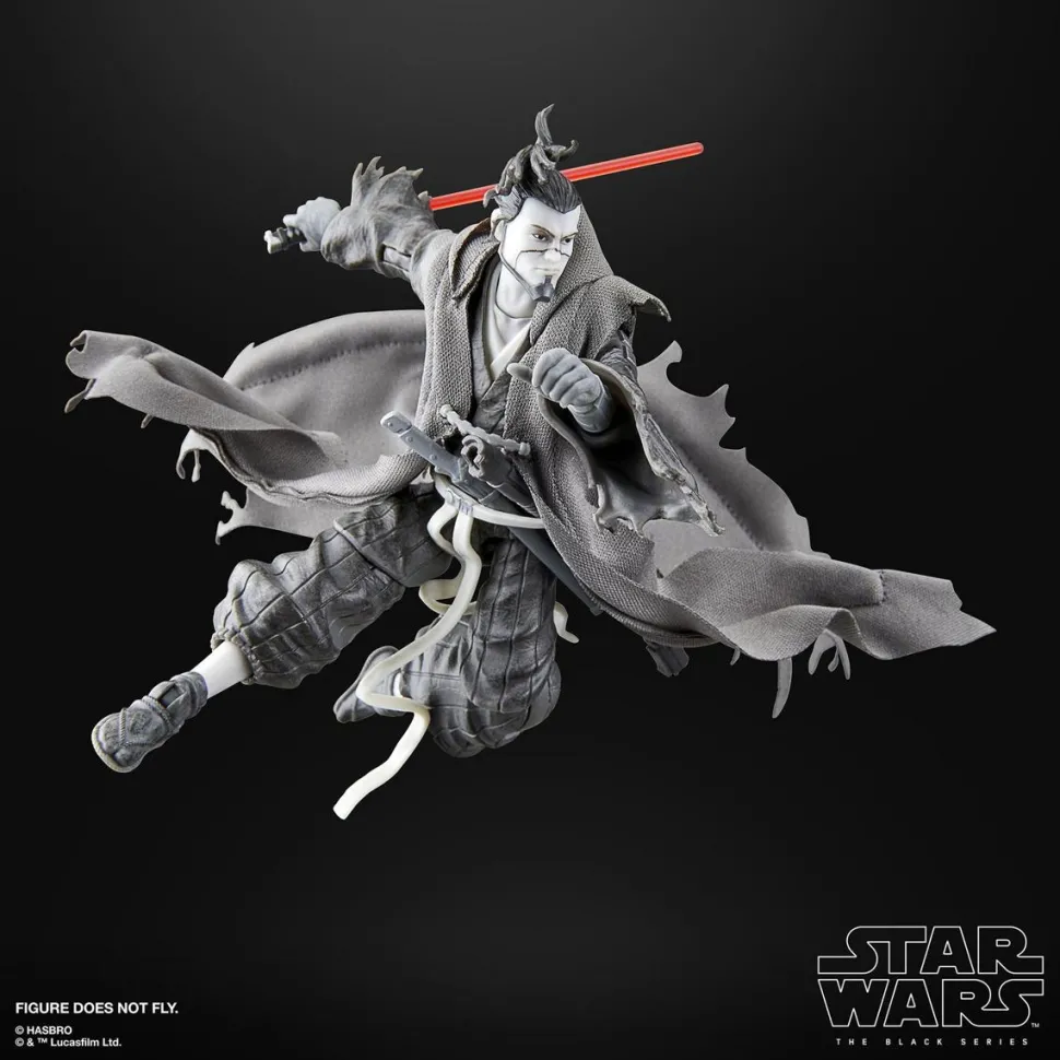 Star Wars: Visions - The Ronin & R5-D56 Black Series 6" Scale Action Figure 2-Pack