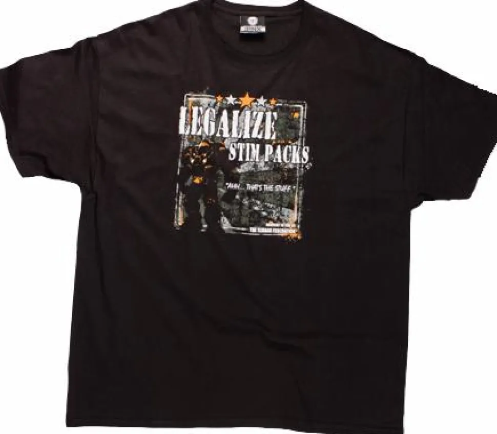 StarCraft - Legalise Stim Packs Male T-Shirt