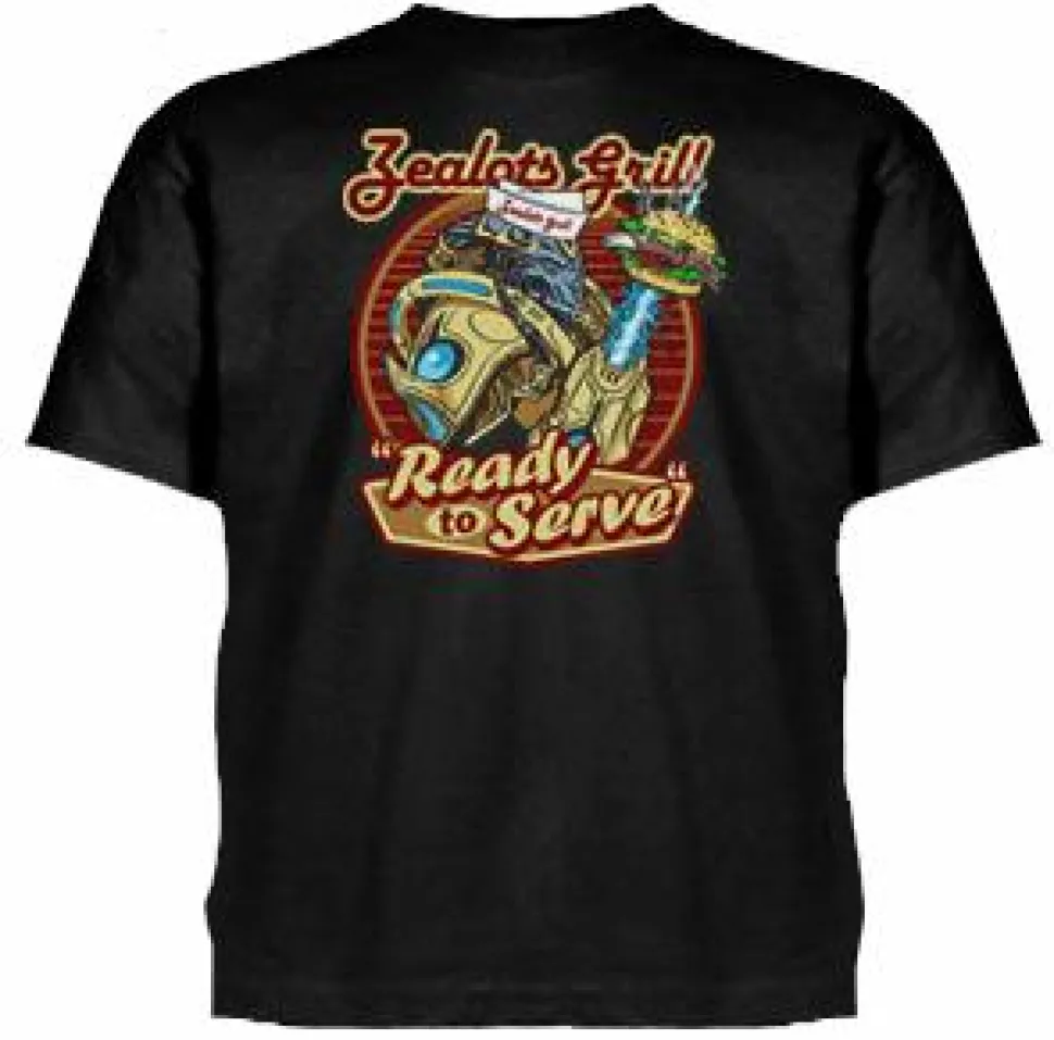 StarCraft - Protoss Zealot's Grill Ready To Serve Male T-Shirt