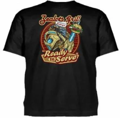 StarCraft - Protoss Zealot's Grill Ready To Serve Male T-Shirt