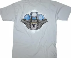 StarCraft - Starcraft 2 - Terran Lock and Load Silver Male T-Shirt