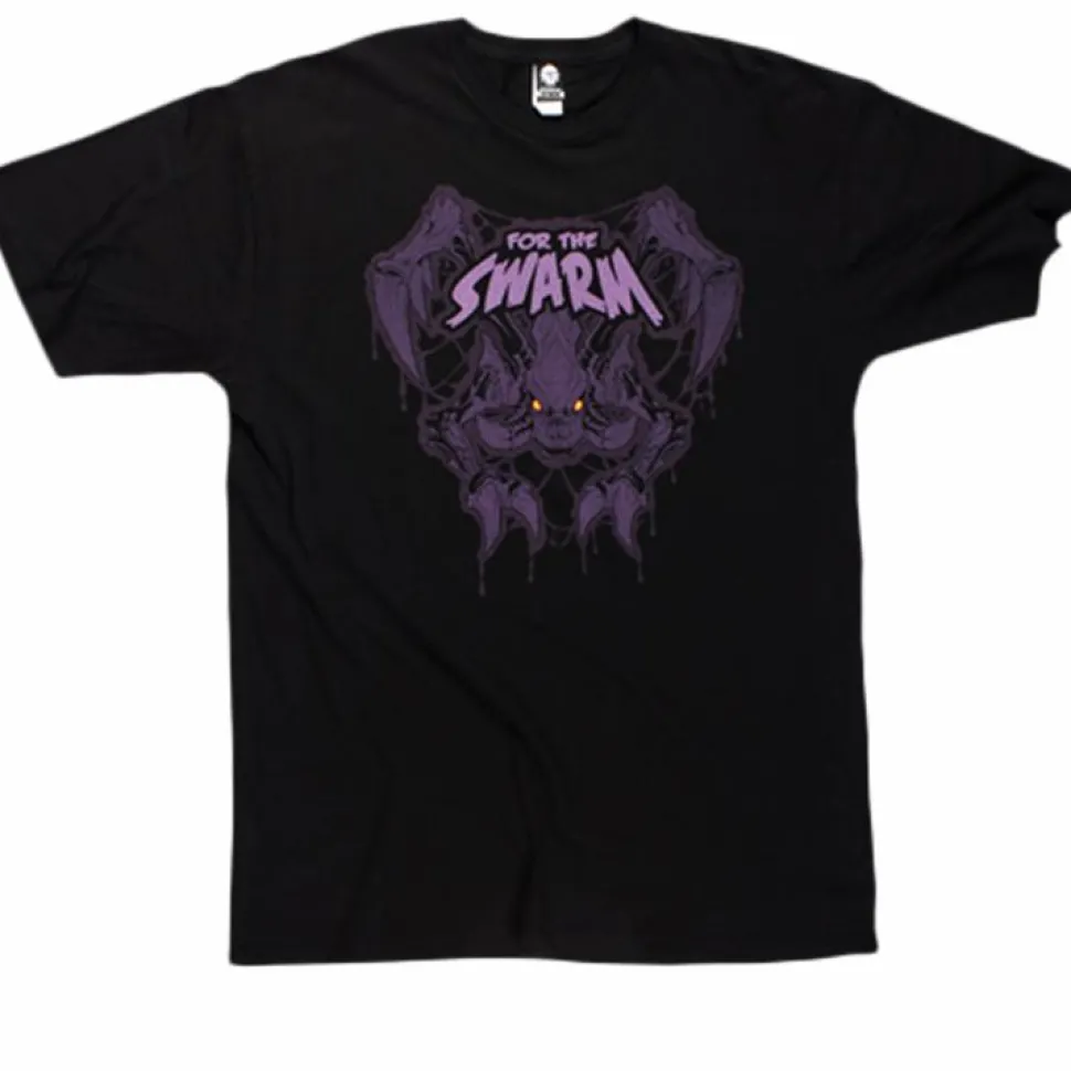 StarCraft - StarCraft 2 - Zerg For The Swarm Black Male T-Shirt