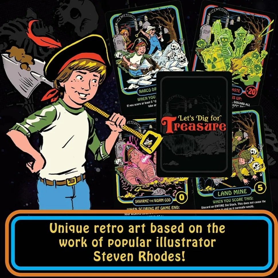 Steven Rhodes - Let's Dig for Treasure Card Game