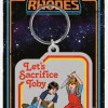 Steven Rhodes - Let's Sacrifice Toby Rubber Keychain