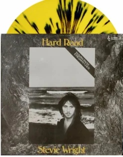 Stevie Wright - Hard Road LP Vinyl Record (Yellow & Black Splatter Coloured Vinyl)