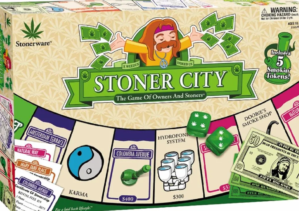 Stoner City - The Game of Owners and Stoners Board Game