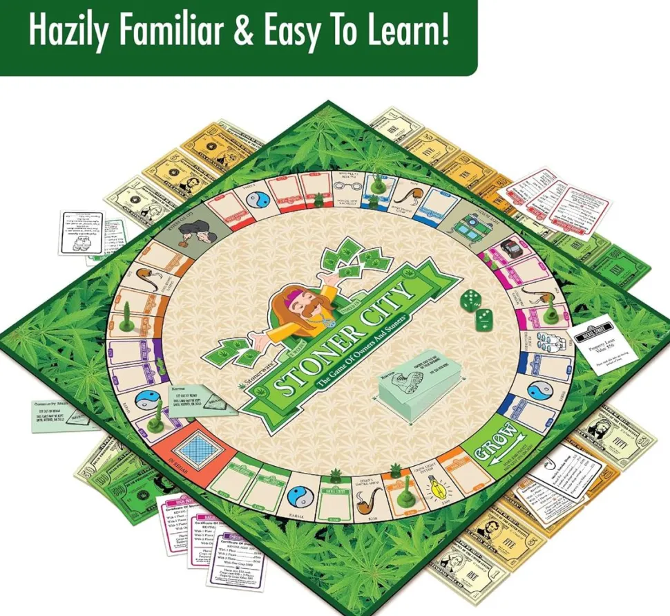 Stoner City - The Game of Owners and Stoners Board Game