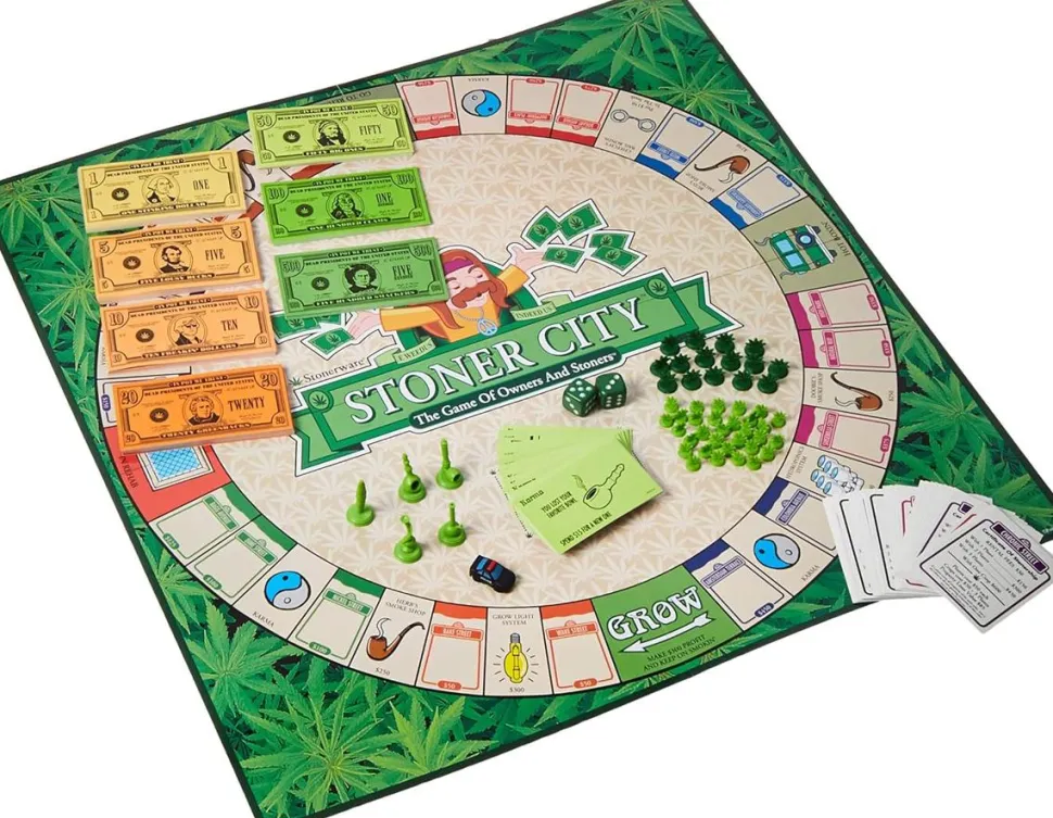 Stoner City - The Game of Owners and Stoners Board Game