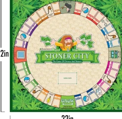 Stoner City - The Game of Owners and Stoners Board Game
