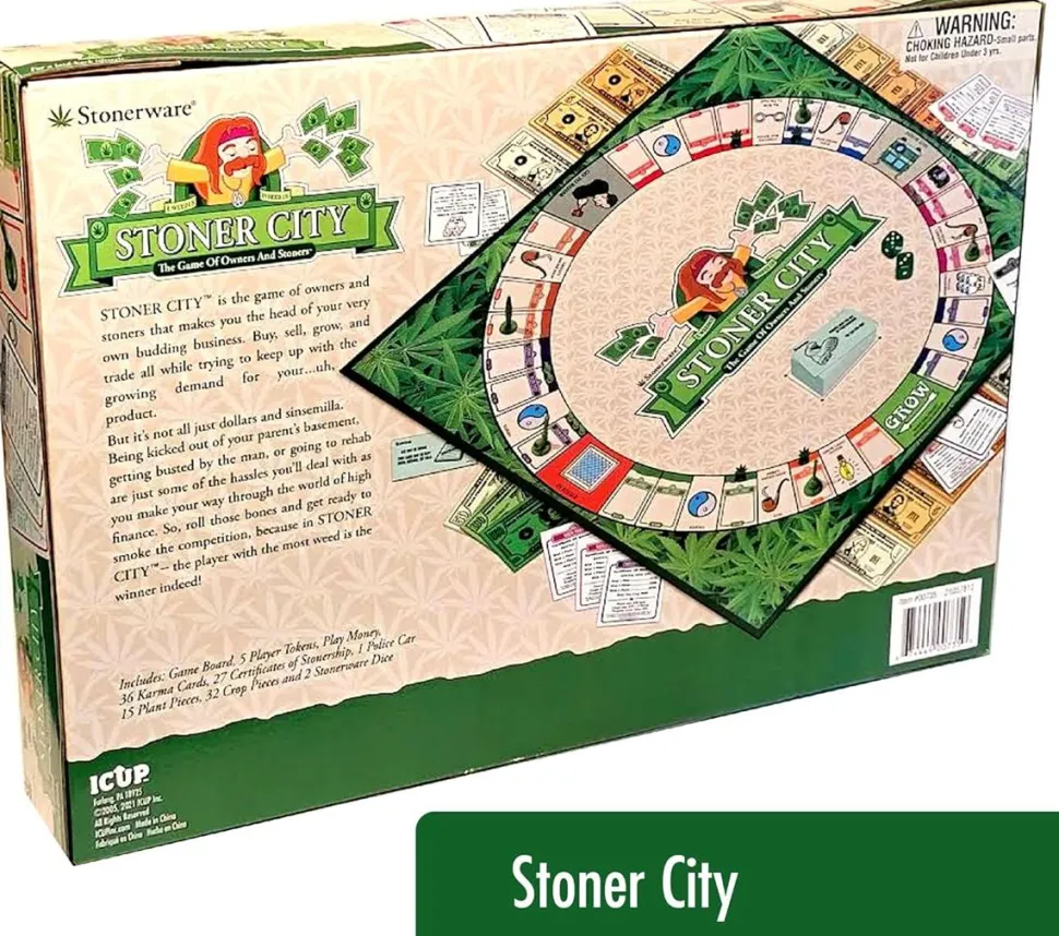 Stoner City - The Game of Owners and Stoners Board Game