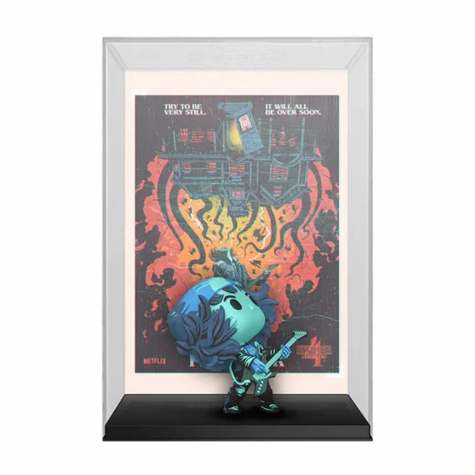 Stranger Things 4 - Chapter 9: Piggyback Eddie Pop! Comic Covers Vinyl Figure