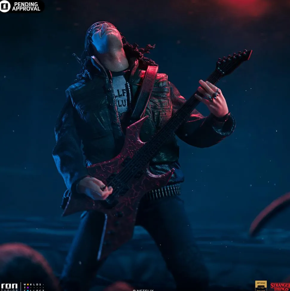 Stranger Things 4 - Eddie Munson Deluxe 1/10th Scale Statue