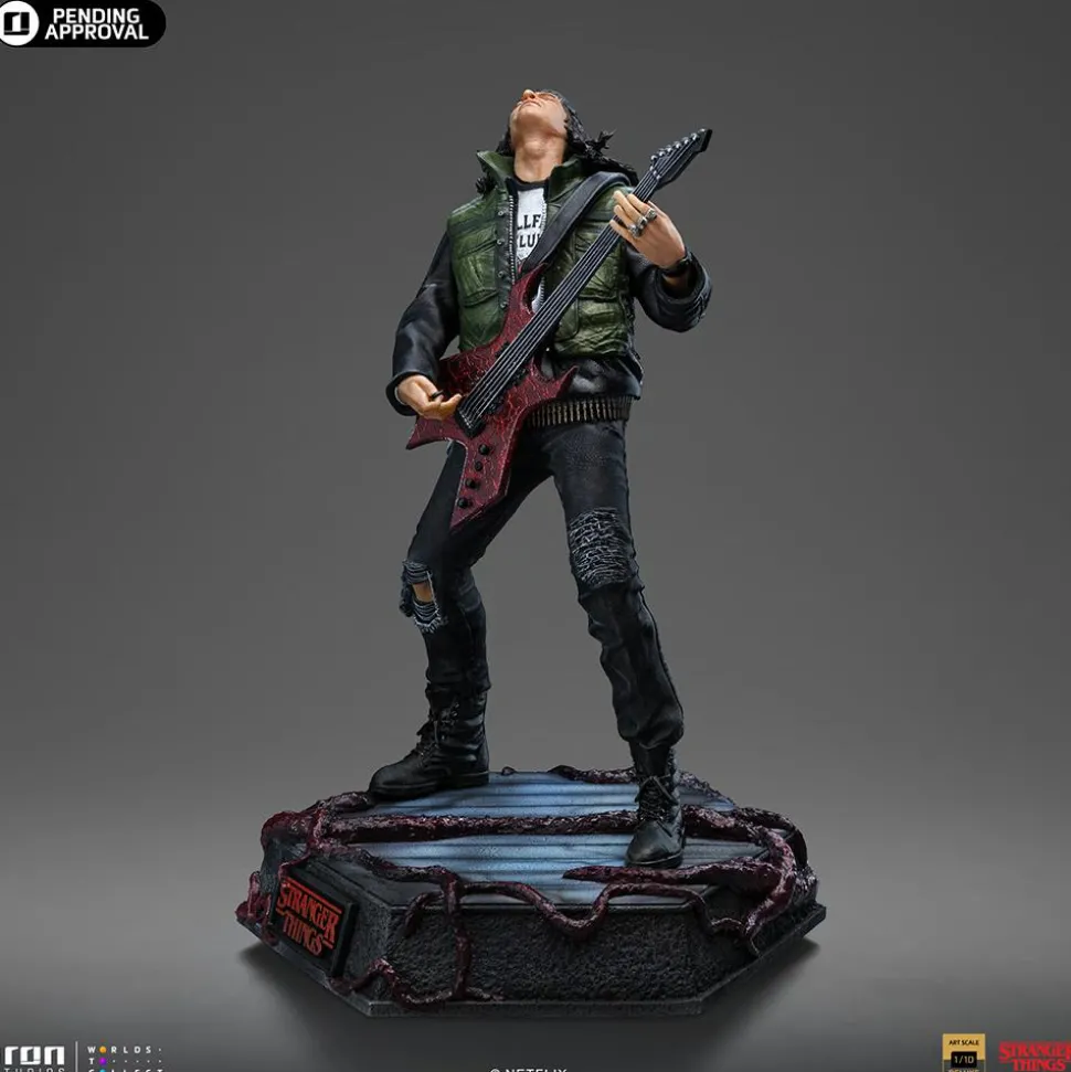 Stranger Things 4 - Eddie Munson Deluxe 1/10th Scale Statue
