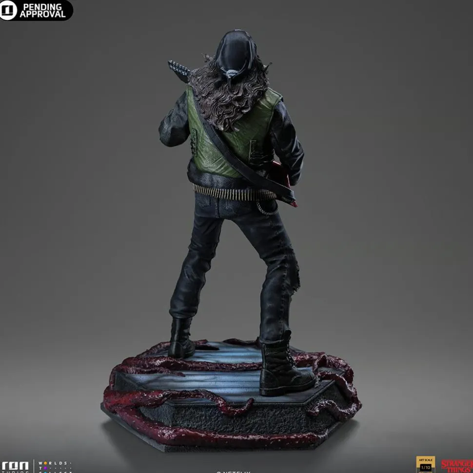 Stranger Things 4 - Eddie Munson Deluxe 1/10th Scale Statue