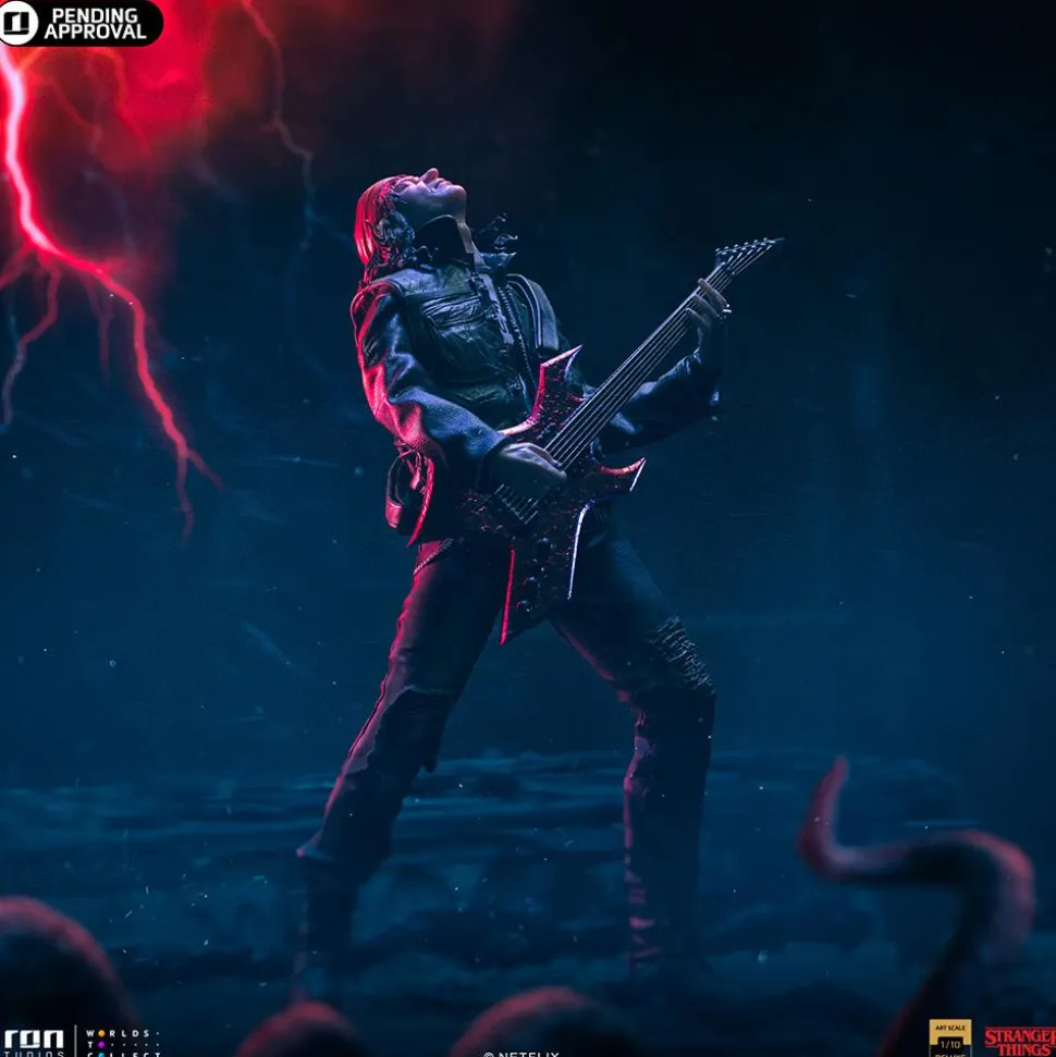 Stranger Things 4 - Eddie Munson Deluxe 1/10th Scale Statue