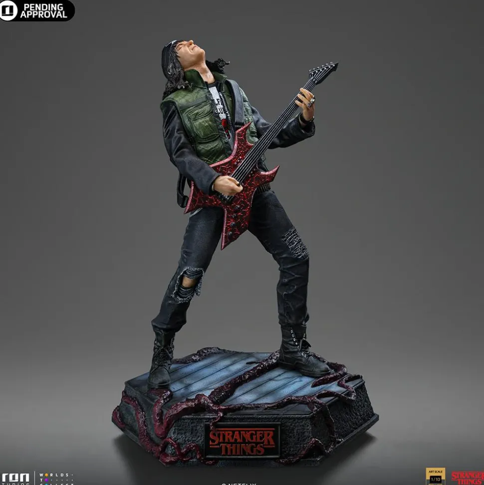 Stranger Things 4 - Eddie Munson Deluxe 1/10th Scale Statue