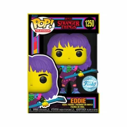 Stranger Things 4 - Eddie with Guitar Blacklight Pop! Vinyl Figure