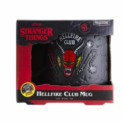 Stranger Things 4 - Hellfire Club Demon Embossed Ceramic Mug