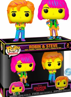 Stranger Things 4 - Robin & Steve Blacklight Pop! Vinyl Figure 2-Pack