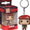Stranger Things 4 - Robin in Hunter Outfit Pocket Pop! Vinyl Keychain