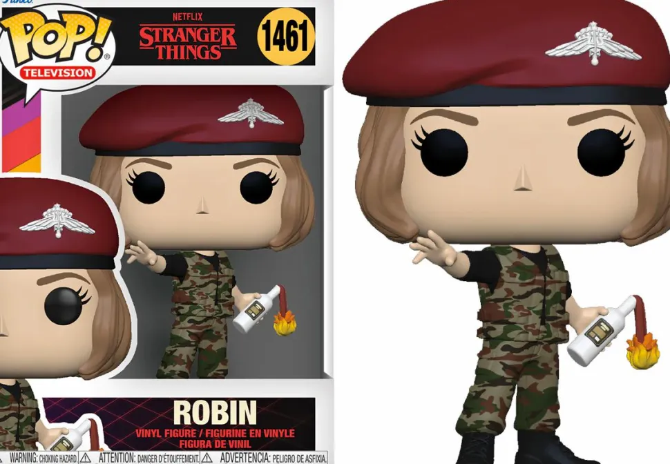 Stranger Things 4 - Robin with Cocktail Pop! Vinyl Figure