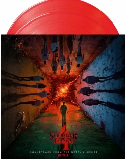 Stranger Things 4 - Soundtrack From The Netflix Series 2xLP Vinyl Record (Transparent Red Coloured Vinyl)