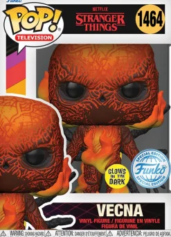 Stranger Things 4 - Vecna on Fire Glow-in-the-Dark Pop! Vinyl Figure