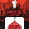 Stranger Things - D20 Dice 3D Resin Keychain
