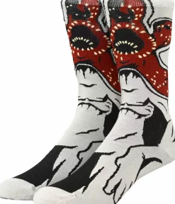 Stranger Things - Demogorgon Animigos 360 Character Crew Socks (US Men's 8-12)