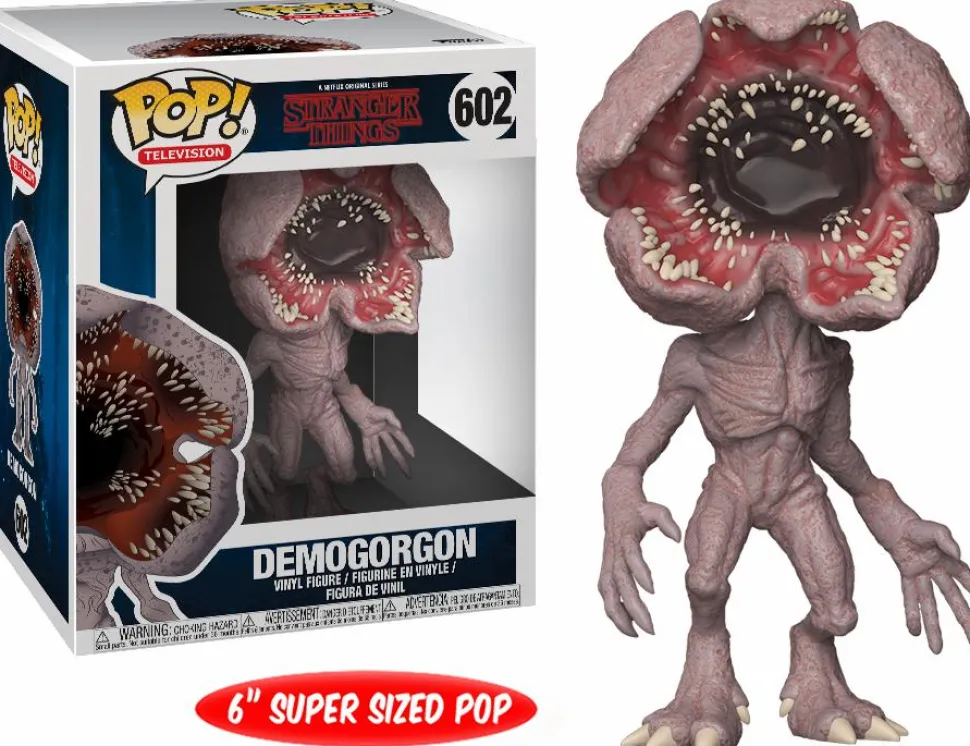Stranger Things - Demogorgon 6” Super Sized Pop! Vinyl Figure
