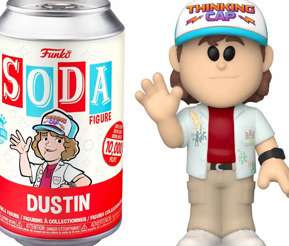 Stranger Things - Dustin Vinyl SODA Figure in Collector Can (International Edition)