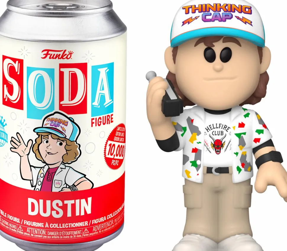 Stranger Things - Dustin Vinyl SODA Figure in Collector Can (International Edition)
