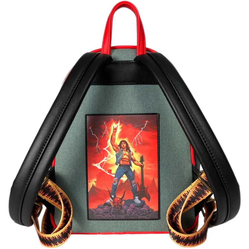 Stranger Things - Eddie Munson Cosplay 11" Faux Leather Mini Backpack