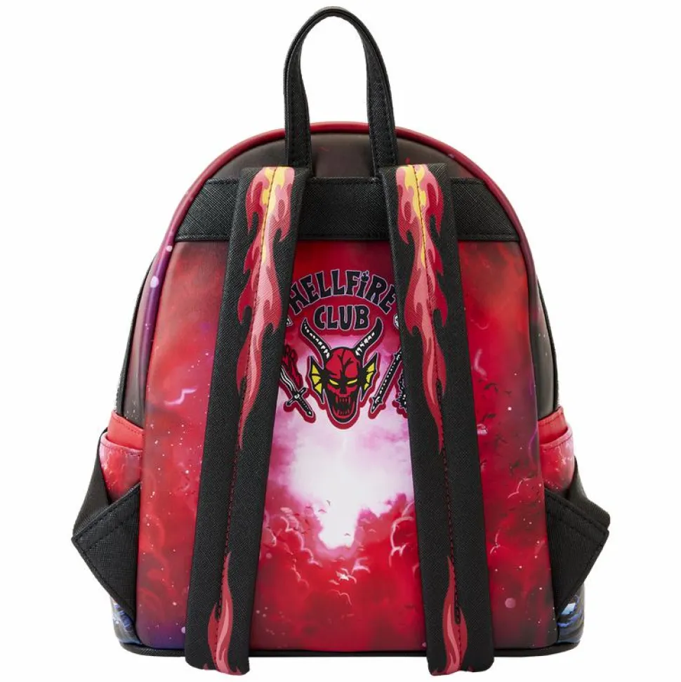 Stranger Things - Eddie Tribute Glow in the Dark 10" Faux Leather Mini Backpack