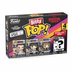 Stranger Things - Eleven with Waffles, Mike, Jonathan & Mystery Bitty Pop! Vinyl Figure 4-Pack