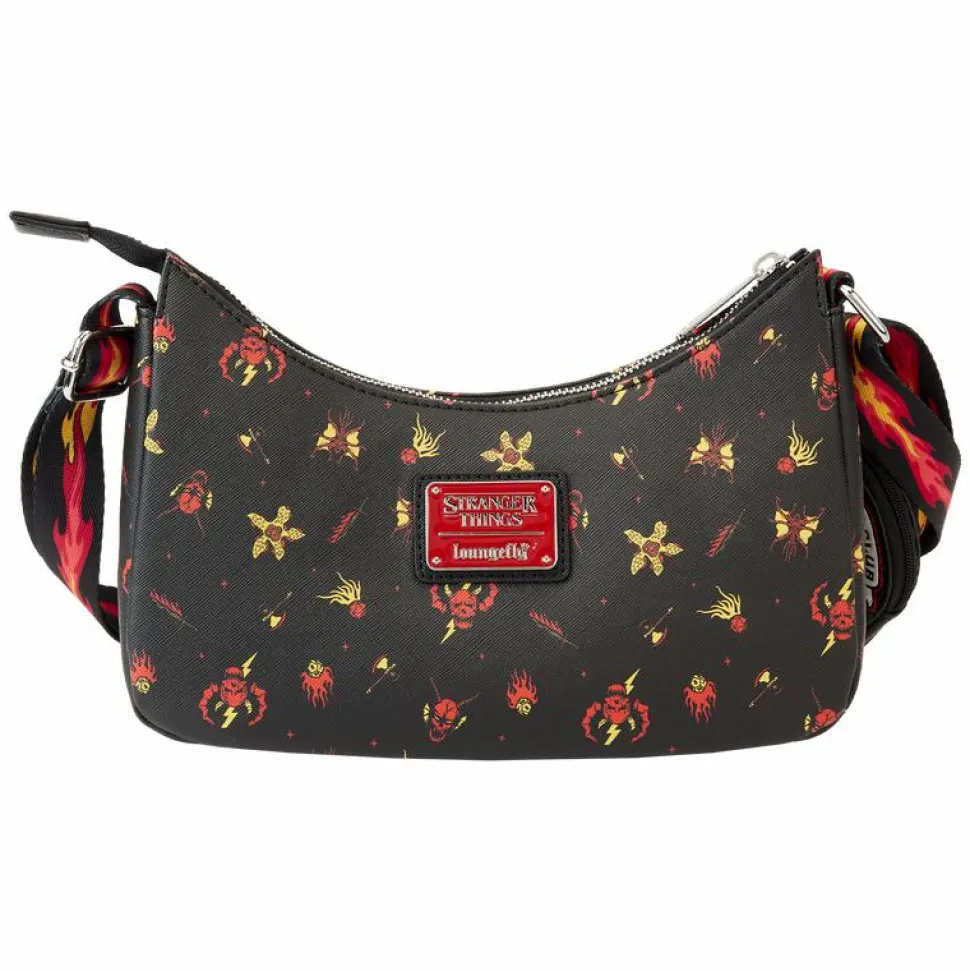 Stranger Things - Hellfire Club Glow in the Dark 6" Faux Leather Crossbody Bag