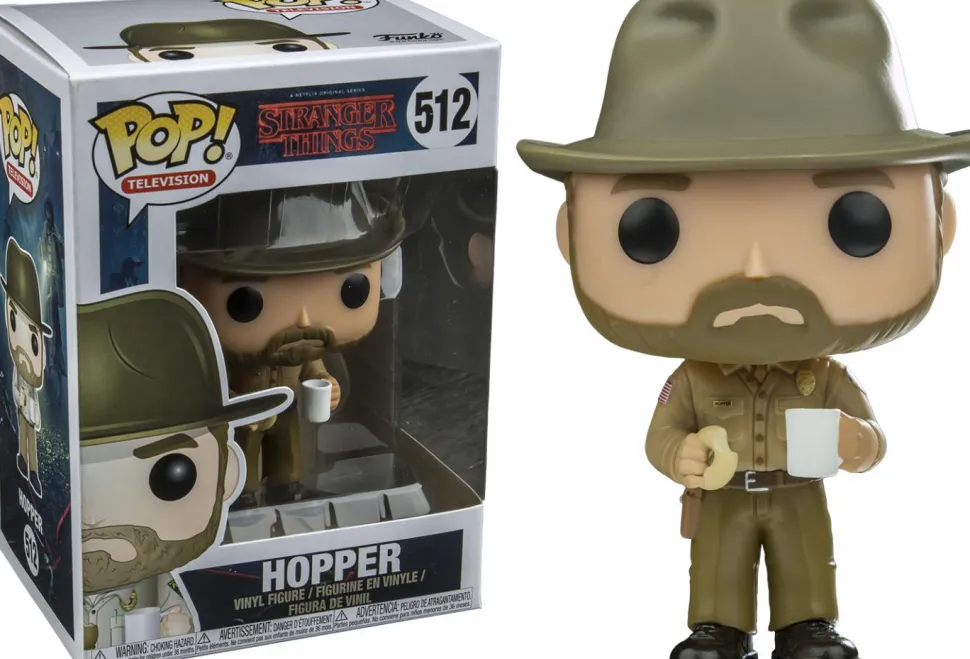 Stranger Things - Hopper with Donut Pop! Vinyl Figure