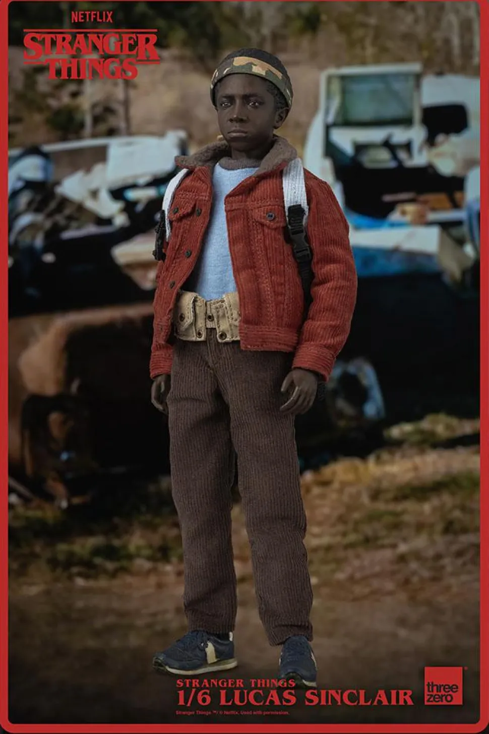 Stranger Things - Lucas Sinclair 1/6th Scale Action Figure