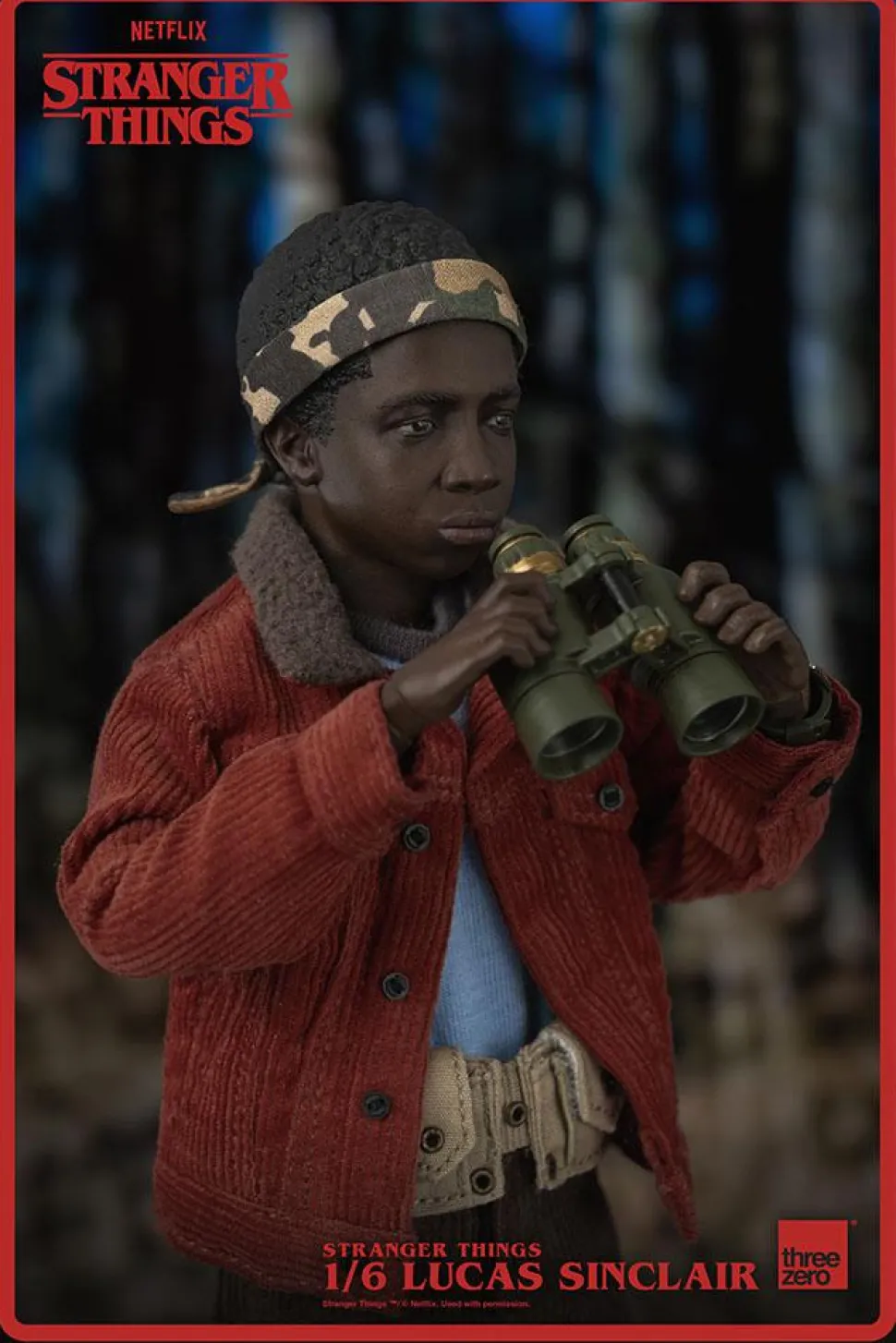 Stranger Things - Lucas Sinclair 1/6th Scale Action Figure