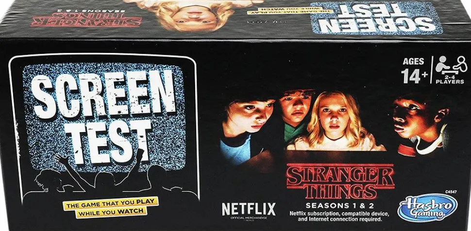 Stranger Things - Season 1 & 2 Screen Test Game