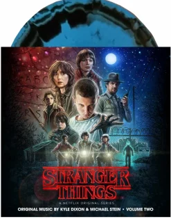 Stranger Things - Season One Music by Kyle Dixon & Michael Stein Volume 02 2xLP Vinyl Record (Upside Down Inter-Dimensional Blue Coloured Vinyl)