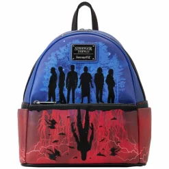 Stranger Things - Upside Down Shadows 10” Faux Leather Mini Backpack