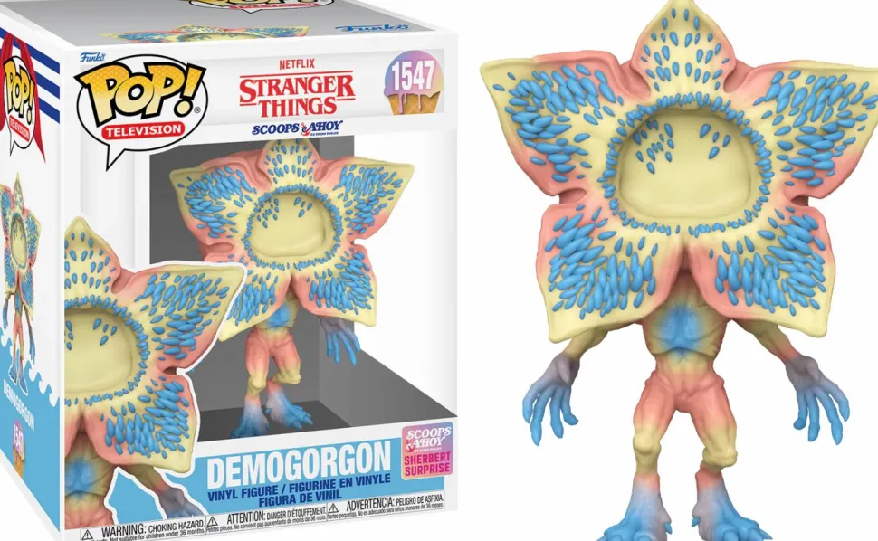 Stranger Things: Season 4 - Demogorgon (Scoops Ahoy) Super Sized 6" Pop! Vinyl Figure